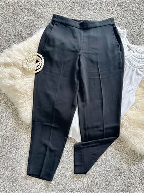 ✨J.Crew Jamie Black Tapered Dress Pants Women’s Size 6 ✨